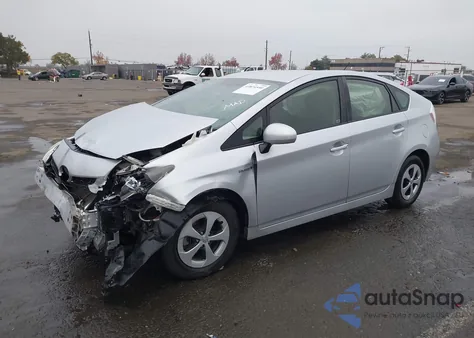 2014 Toyota Prius Two z USA, uszkodzony, nr VIN JTDKN3DU7E1801230